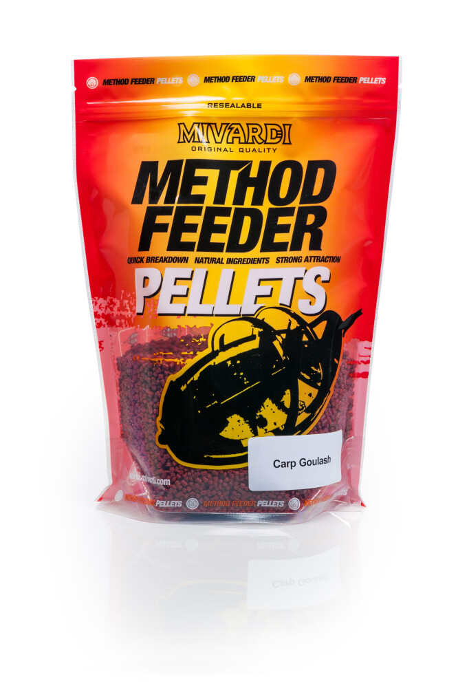 Mivardi Method pellets - Kapří guláš 750g