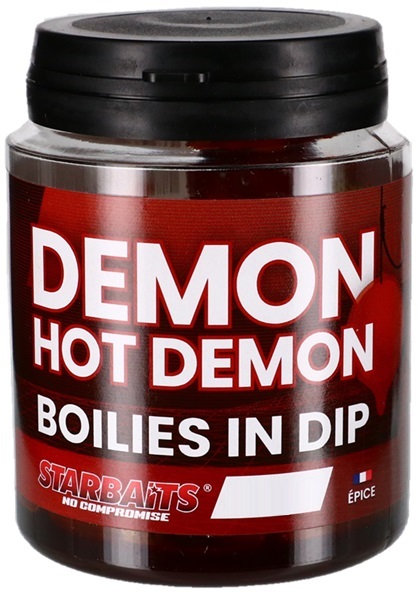 Starbaits Boilies in Dip Hot Demon 150g