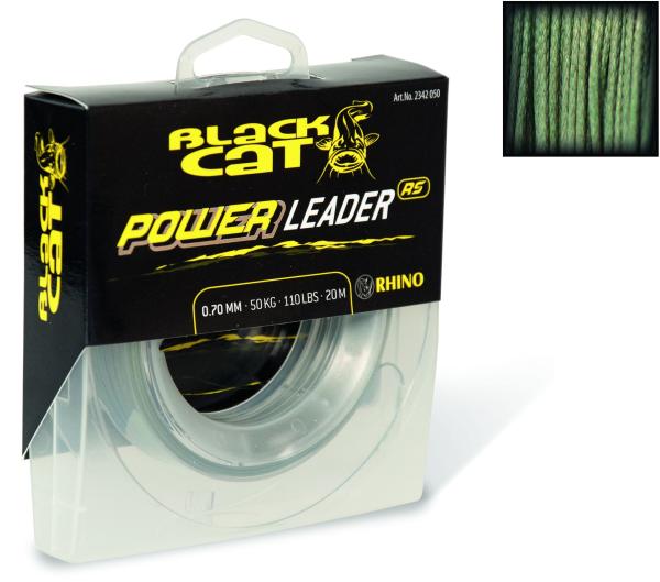 Black Cat Návazcová šňůra Power Leader 1,20mm, 100kg, 20m