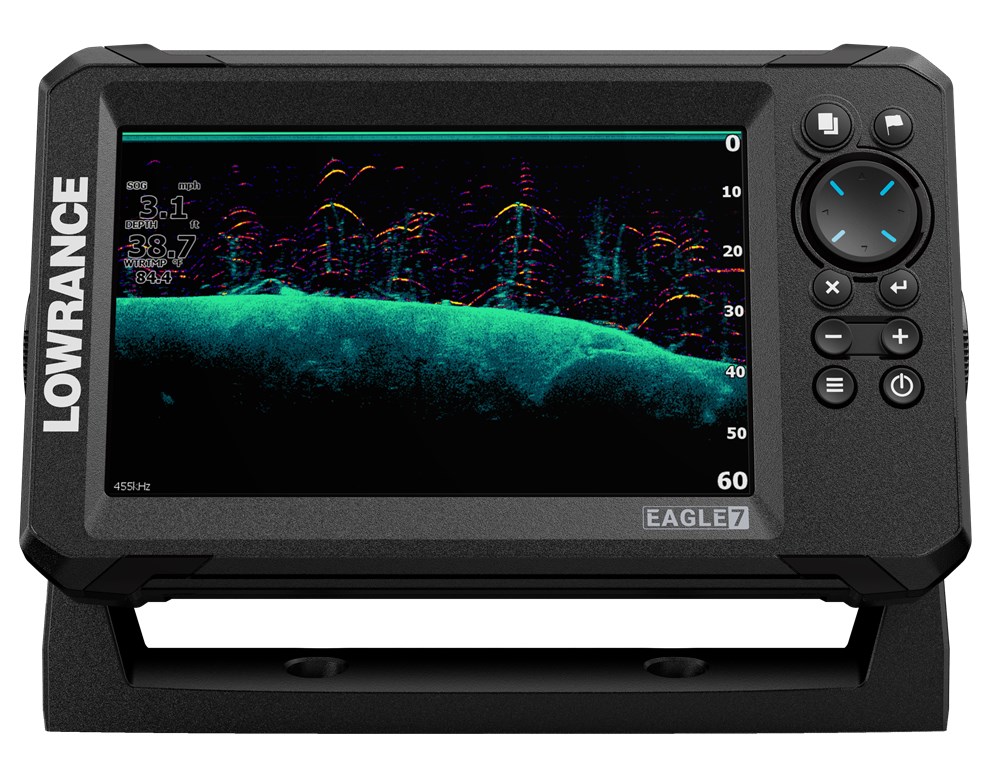 Lowrance Echolot Eagle 7 se sondou TripleShot HD