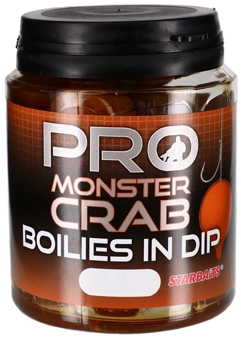 Starbaits Boilies in Dip Pro Monster Crab 150g