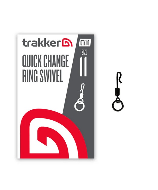 Trakker Obratlík s kroužkem Quick Change Ring Swivel - size 11