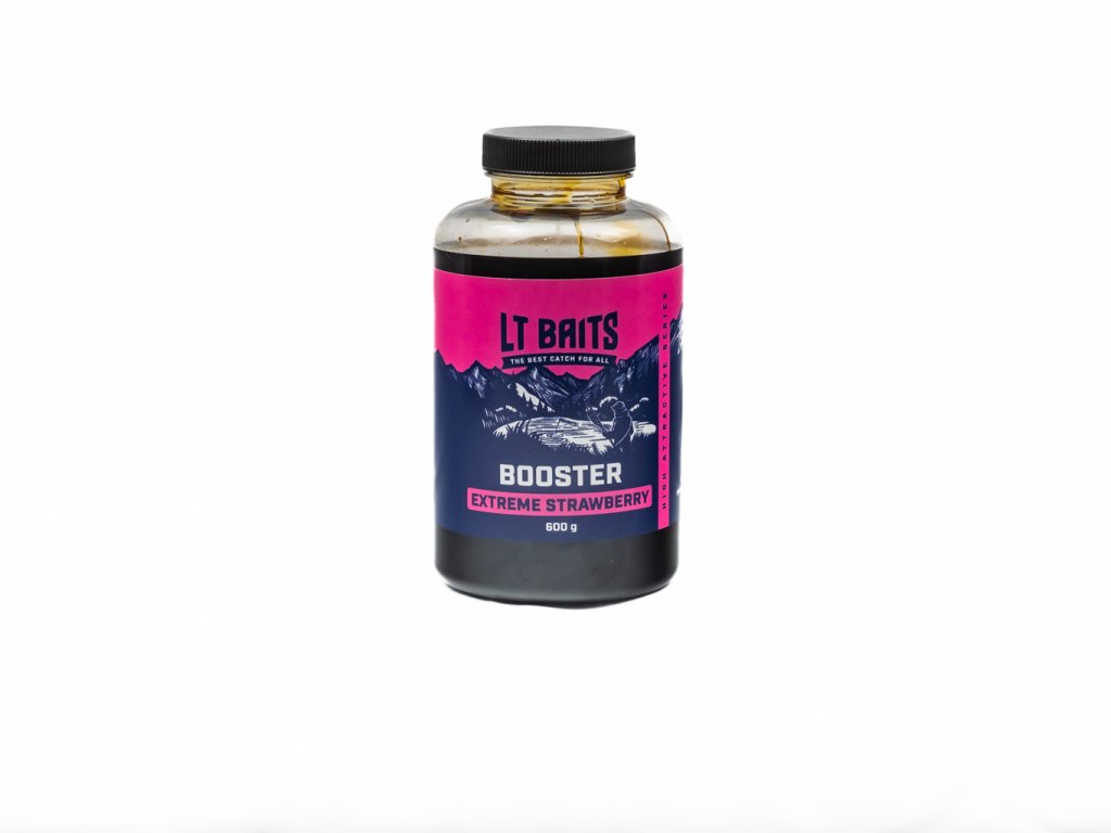 LT baits Booster Extreme Strawberry 600g