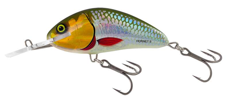 Salmo Wobler Hornet Floating Silver Halo 9cm