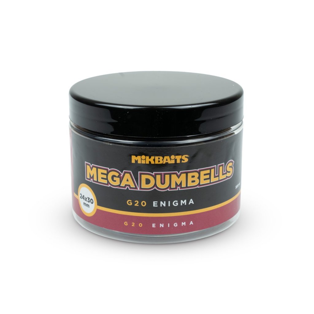 Mikbaits Mega Dumbells Gangster G20 Enigma 24x30mm, 500ml