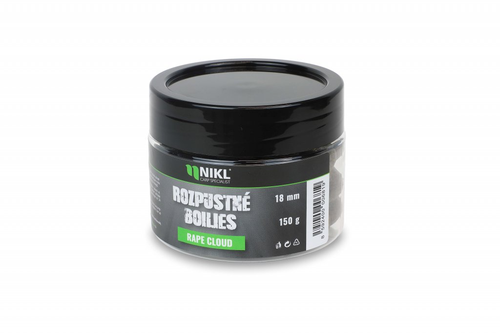 Nikl Rozpustné boilies Rape Cloud 150g