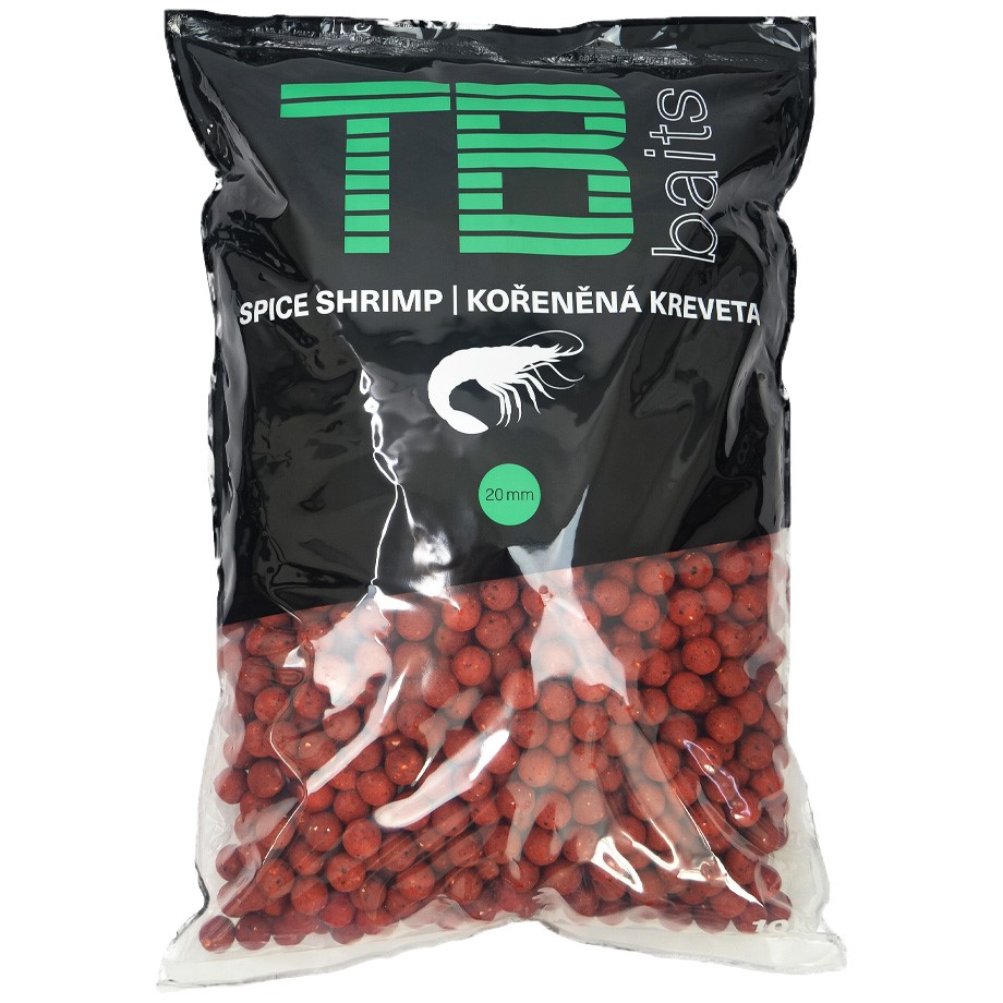 TB Baits Boilie Spice Shrimp 10kg