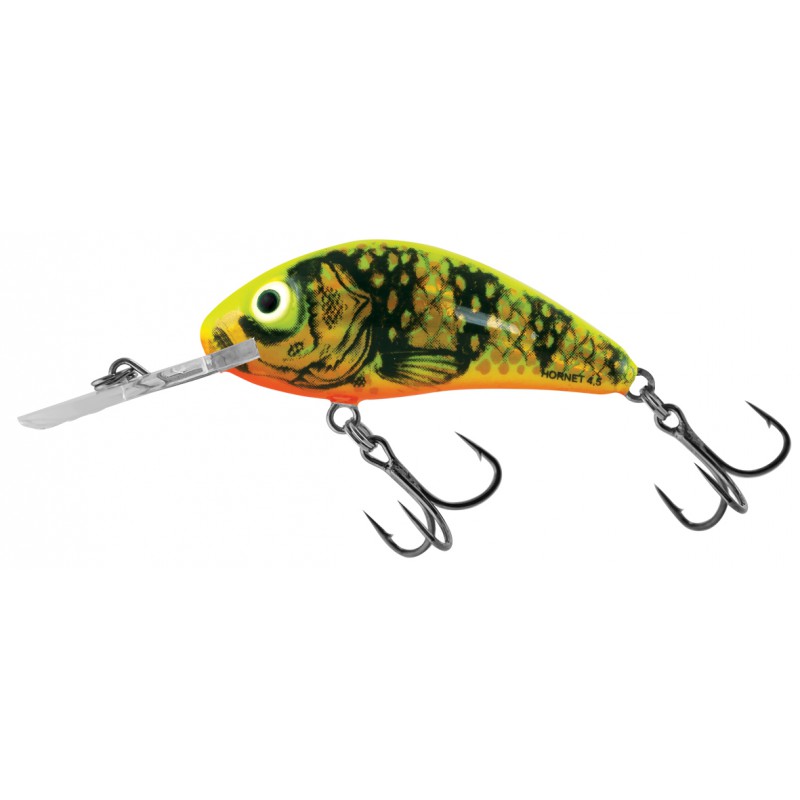 Wobbler Rattlin Hornet 4,5 - Gold fluo perch