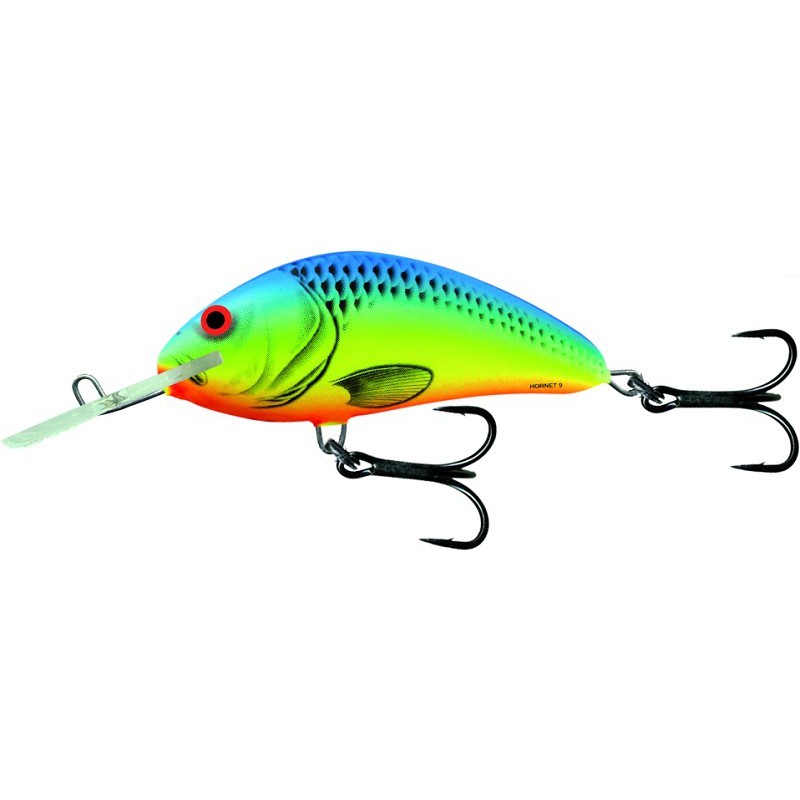 Wobbler Hornet 9F - Chartreuse blue