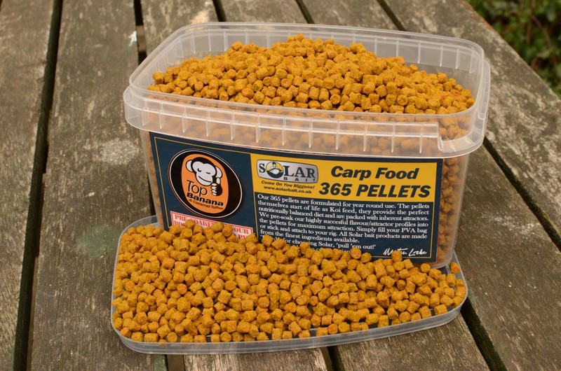 SOLAR 365 Pellets Top Banana 700g (Caramel toffee)