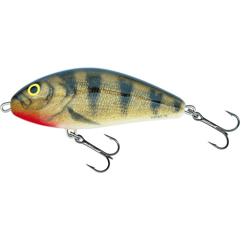 Wobbler Fatso 14S - Emerald Perch