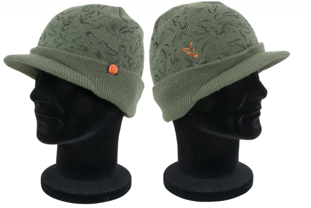 Kulich Fox Carp Peaked Beanie Olive