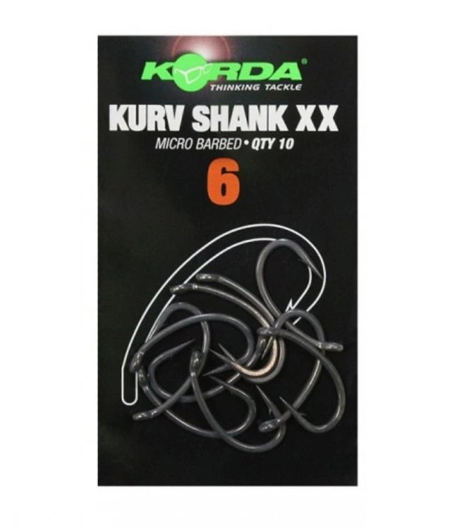 Korda Háčky Kurv Shank XX, 10ks